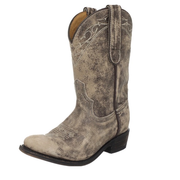 MIZ MOOZ Kactus Western Cowboy Boots Size 6 Rustic Distressed - Picture 12 of 12